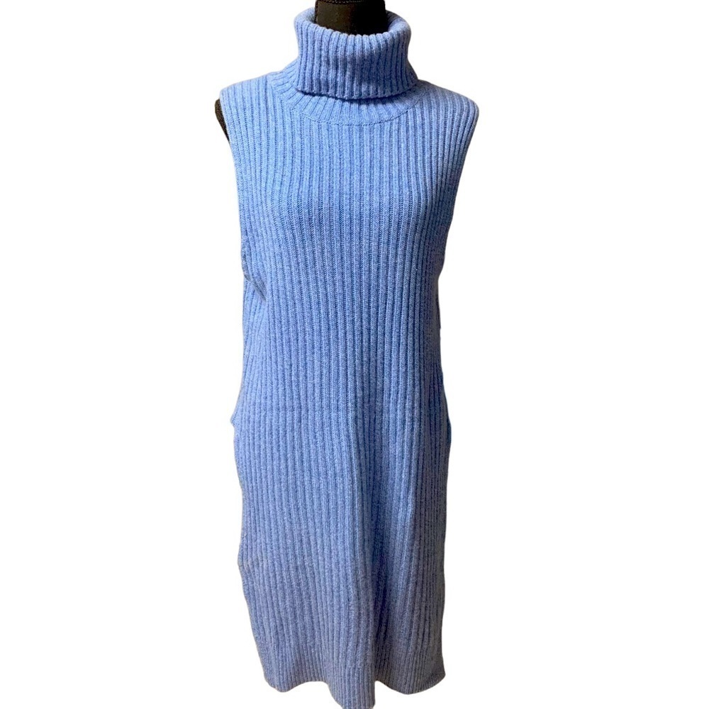 SOLD 𝅺fjall KNIT TURTLENECK TUNIC SWEATER